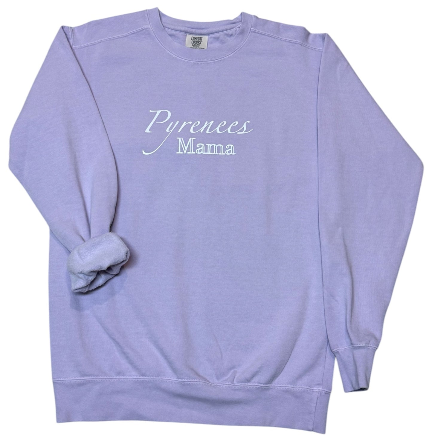 Pyrenees Mama Crewneck Sweatshirt - Paw Pack Designs