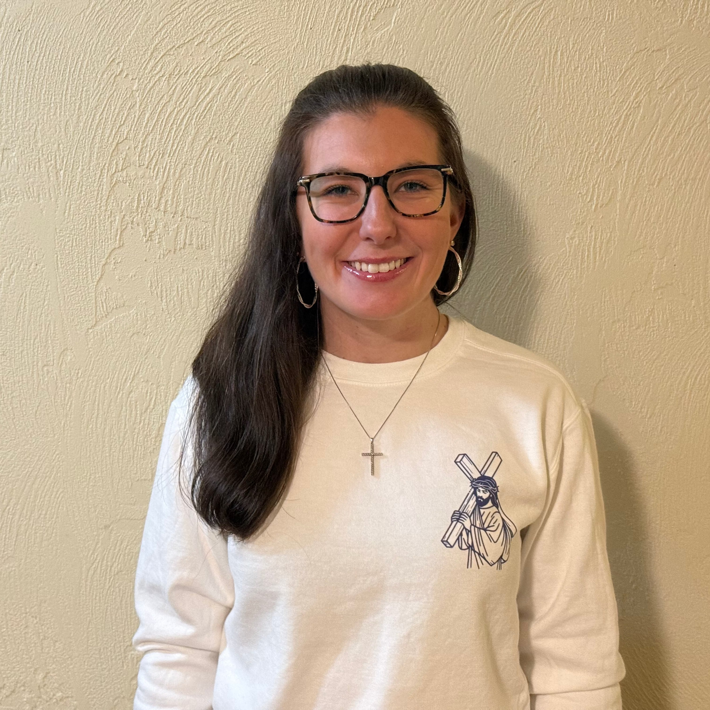 Faith Over Fear Crewneck - Paw Pack Designs