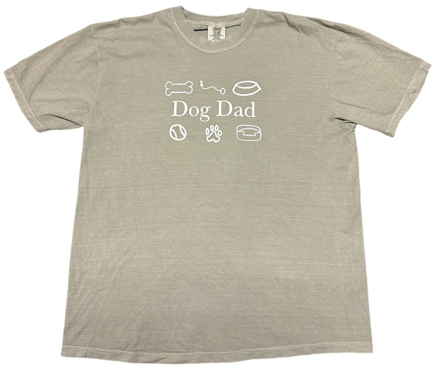 Dog Dad Doodle T-Shirt - Paw Pack Designs