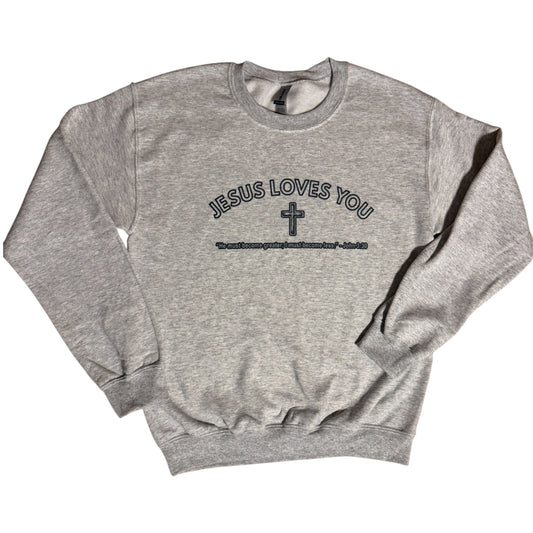 Jesus Loves You Crewneck -